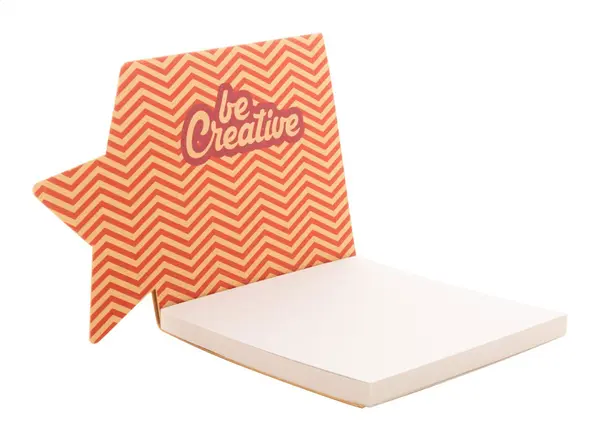 CreaStick Xmas Eco Carnețel post-it-uri, personalizat, brad de Crăciun - natural