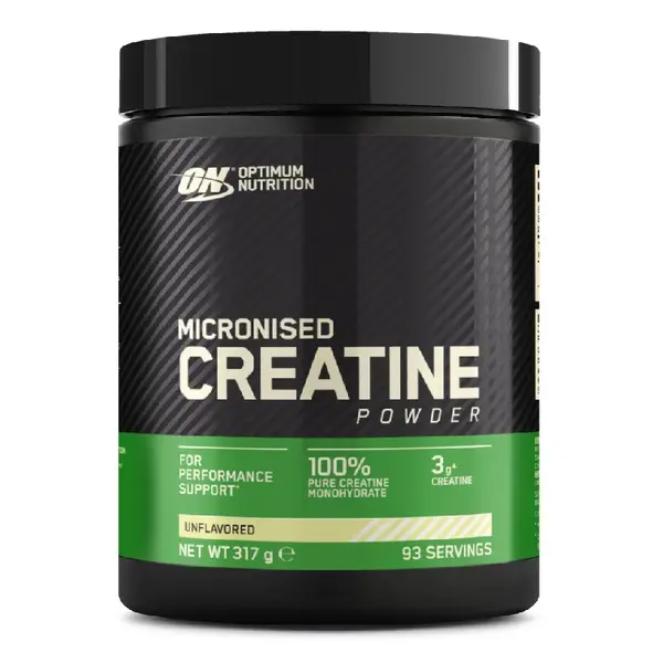 Creatina micronizata monohidrat Unflavoured, 317g, Optimum Nutrition
