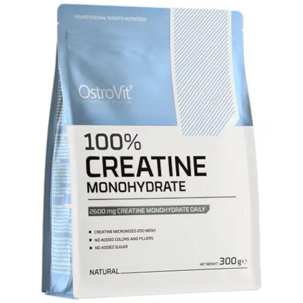 Creatina monohidrata fara aroma, 300g, OstroVit