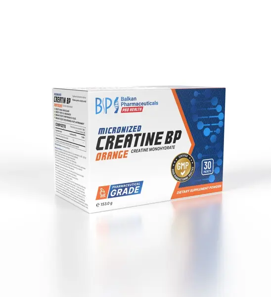 Creatine BP (creatină monohidrată), 30 plic.×5g - fara aroma