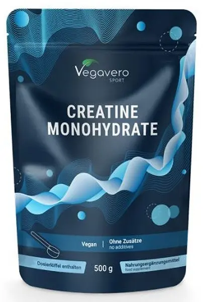 Creatine Monohydrate, 500 g, Vegavero