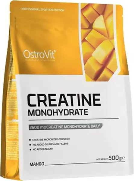 Creatine Monohydrate, mango, 500 g, OstroVit