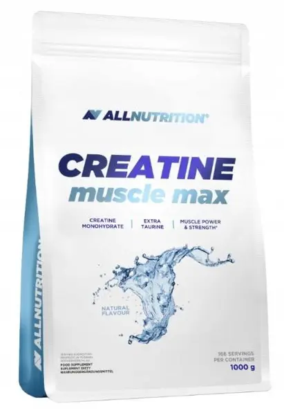 Creatine Muscle Max, creatină, cu taurină, 1 kg, AllNutrition