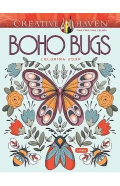 Creative Haven Boho Bugs Coloring Book - Jo Taylor