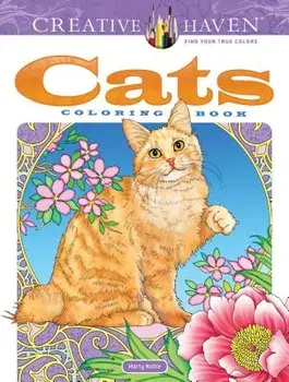 Creative Haven Cats Coloring Book, Paperback/Marty Noble