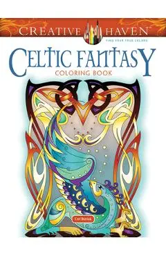 Creative Haven Celtic Fantasy Coloring Book - Cari Buziak