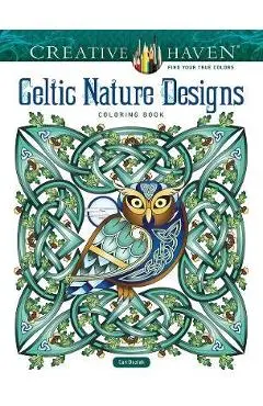 Creative Haven Celtic Nature Designs Coloring Book - Cari Buziak