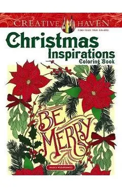 Creative Haven Christmas Inspirations Coloring Book - Jessica Mazurkiewicz