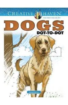 Creative Haven Dogs Dot-to-Dot