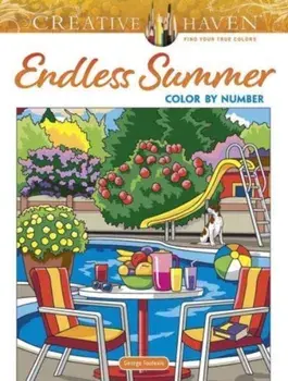 Creative Haven Endless Summer Color by Number, Paperback/George Toufexis