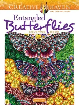 Creative Haven Entangled Butterflies Coloring Book, Paperback/Angela Porter