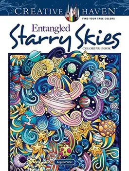 Creative Haven Entangled Starry Skies Coloring Book, Paperback/Angela Porter