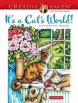 Creative Haven It's a Cat's World! Coloring Book, Paperback/Teresa Goodridge