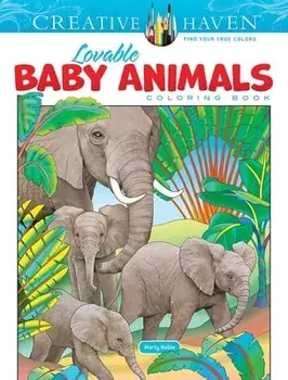 Creative Haven Lovable Baby Animals Coloring Book, Paperback/Marty Noble
