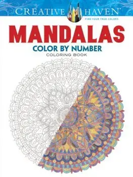 Creative Haven Mandalas Color by Number Coloring Book, Paperback/Shala Kerrigan