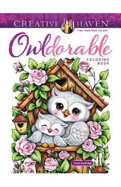 Creative Haven Owldorable Coloring Book - Teresa Goodridge