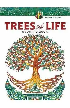 Creative Haven Trees of Life Coloring Book