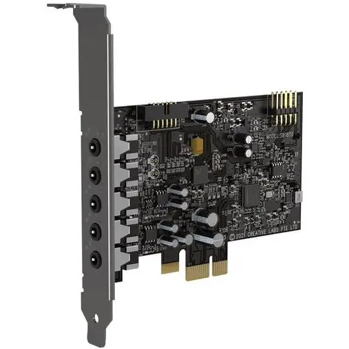 Creative Placa de sunet Creative Sound Blaster Audigy FX V2, 5.1, PCI-E, Negru