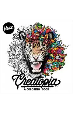 Creatopia: A Coloring Book - Vexx