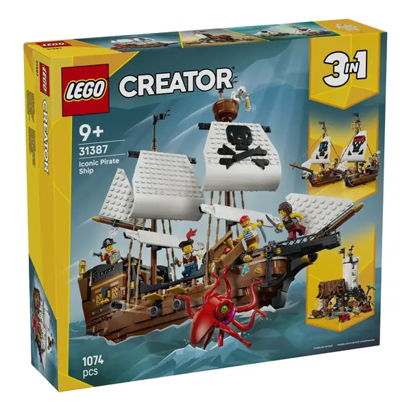 Creator iconic pirate ship 31387