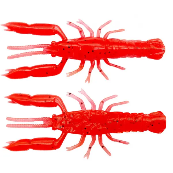 Creature 3D Crayfish Rattling 6.7cm 2.9G Red UV