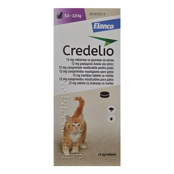 Credelio Pisica, 1 tableta