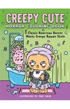 Creepy Cute Horror Coloring Book -
