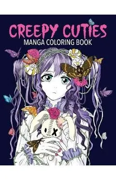 Creepy Cuties Manga Coloring Book - Desti