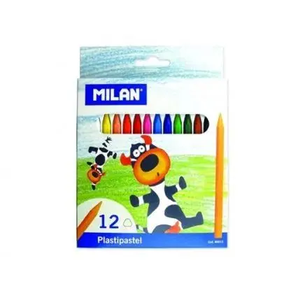 Creioane cerate Milan 12 cul - engros