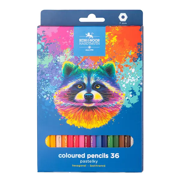 Creioane color, 36culori, Raton, Koh-I-noor