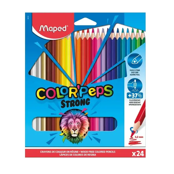 Creioane color Maped 24 cul - engros