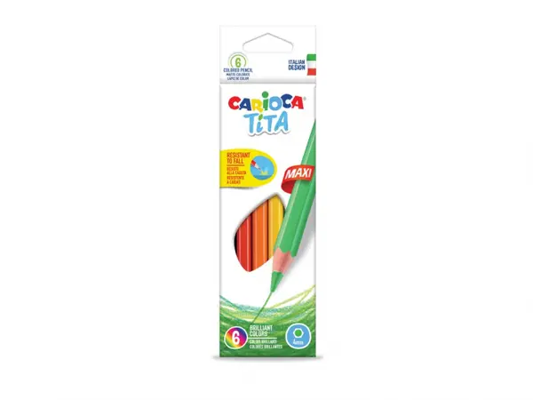 Creioane color Tita Maxi 6 set