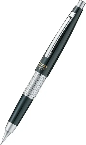 Creion automat Pentel Kerry - 0.7 mm, negru, în cutie