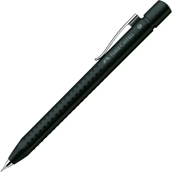 Creion automatic Faber-Castell Grip - Negru, 0.7 mm