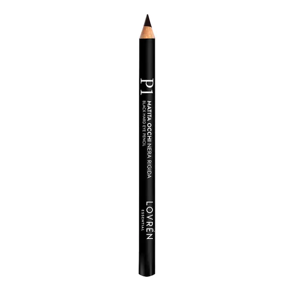 Creion contur ochi rigid Negru Esential P1, 1 bucata, Lovren