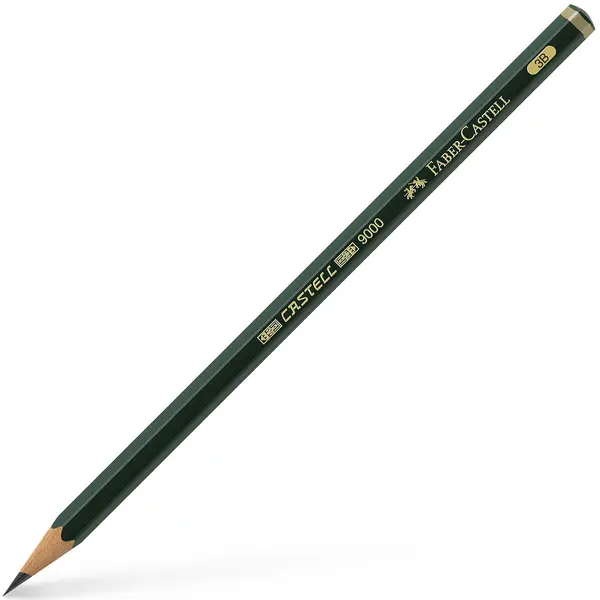 Creion cu grafit Faber-Castell 9000 - 3B