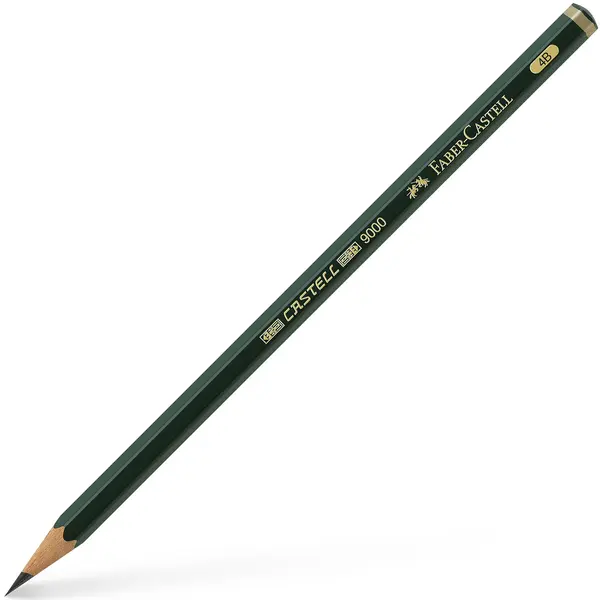 Creion cu grafit Faber-Castell 9000 - 4B