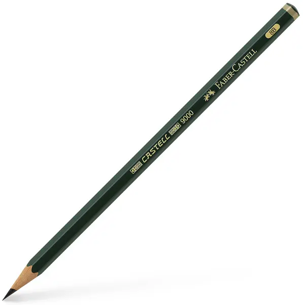 Creion cu grafit Faber-Castell 9000 - 8B