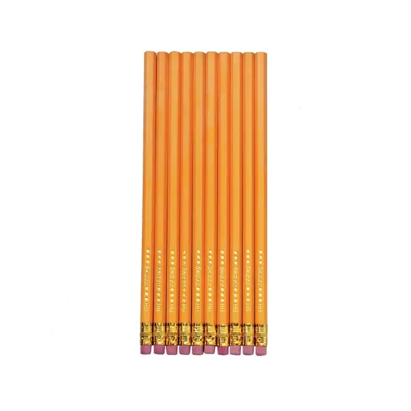 Creion cu guma, Herlitz, mina HB, 10buc/set