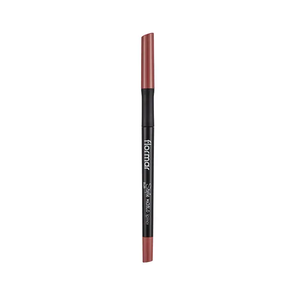 Creion de buze Stylematic 25 Dusty Rose, 0.35g, Flormar