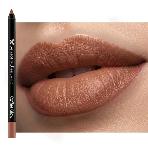 Creion de buze waterproof SensoPRO Milano, Coffee Glow