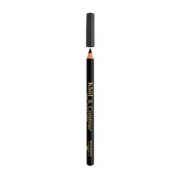 Creion de ochi Khol&Contour 02 Ultra Black, 1,2g, Bourjois
