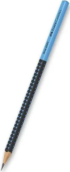 Creion Faber-Castell Grip - HB, negru si albastru