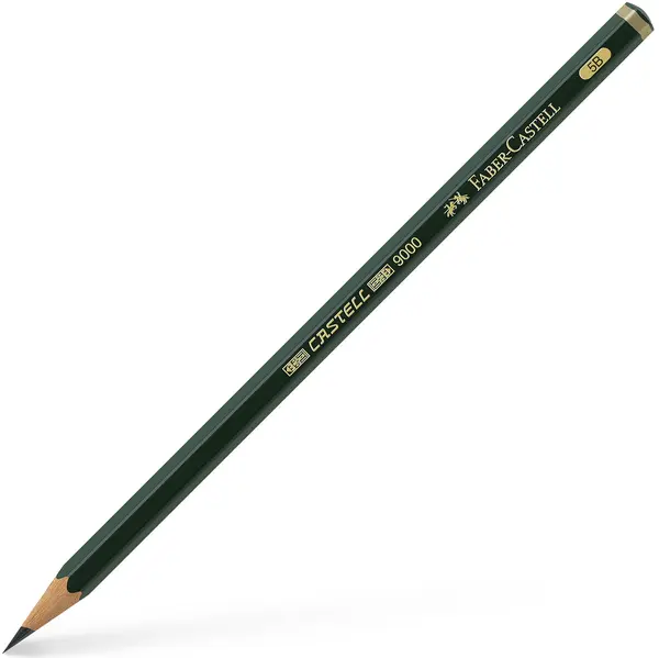 Creion grafit Faber-Castell 9000 - 5B