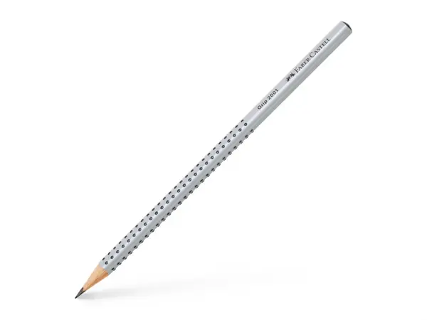 Creion grafit HB Grip 2001 Faber-Castell, triunghiular, fara guma