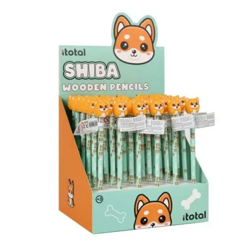 Creion HB, din lemn, design shiba