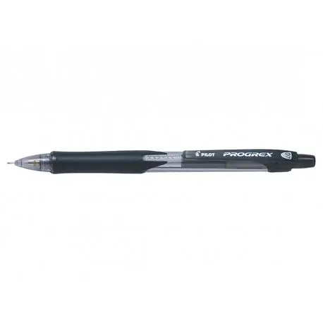 Creion mecanic 0.5 mm varf fin Pilot Progrex Begreen negru