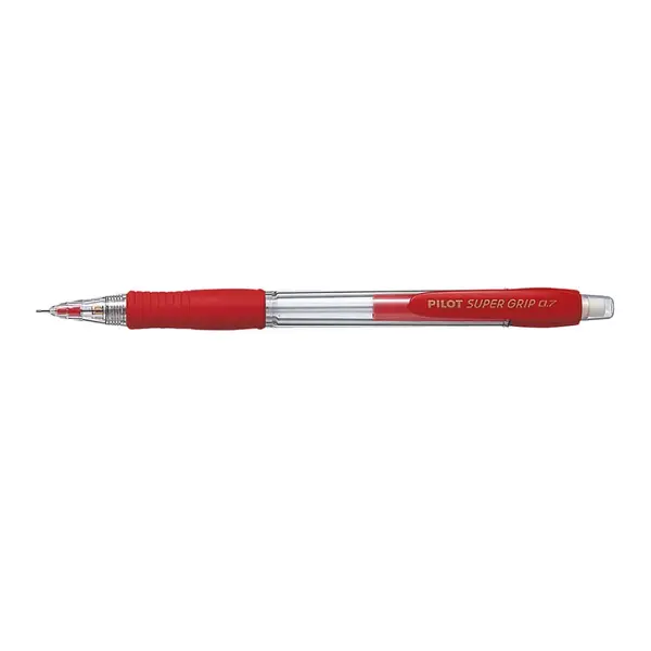 Creion mecanic Pilot Super Grip diverse culori 0.7 mm Creion mecanic Pilot Super Grip diverse culori 0.7 mm rosu
