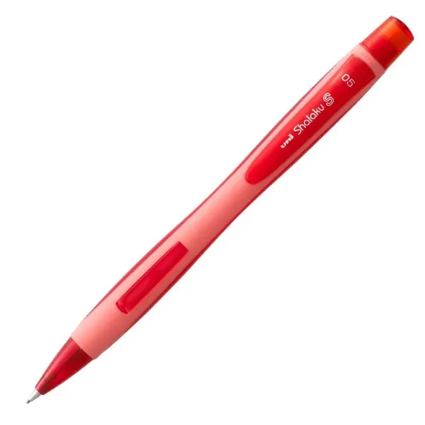 Creion mecanic UNI Shalaku M5-228, 0.5 mm, cu guma de sters, diverse culori