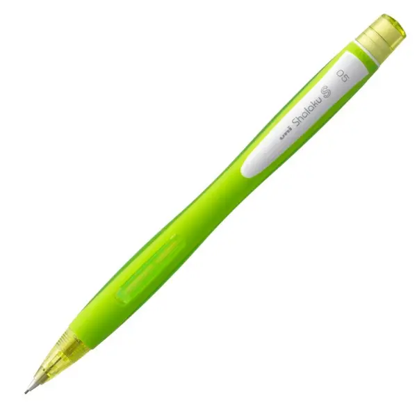 Creion mecanic UNI Shalaku M5-228, 0.5 mm, cu guma de sters, diverse culori